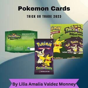 Pokemon TCG Trick or Trade Booster Bundle 2023 - 50 Packs